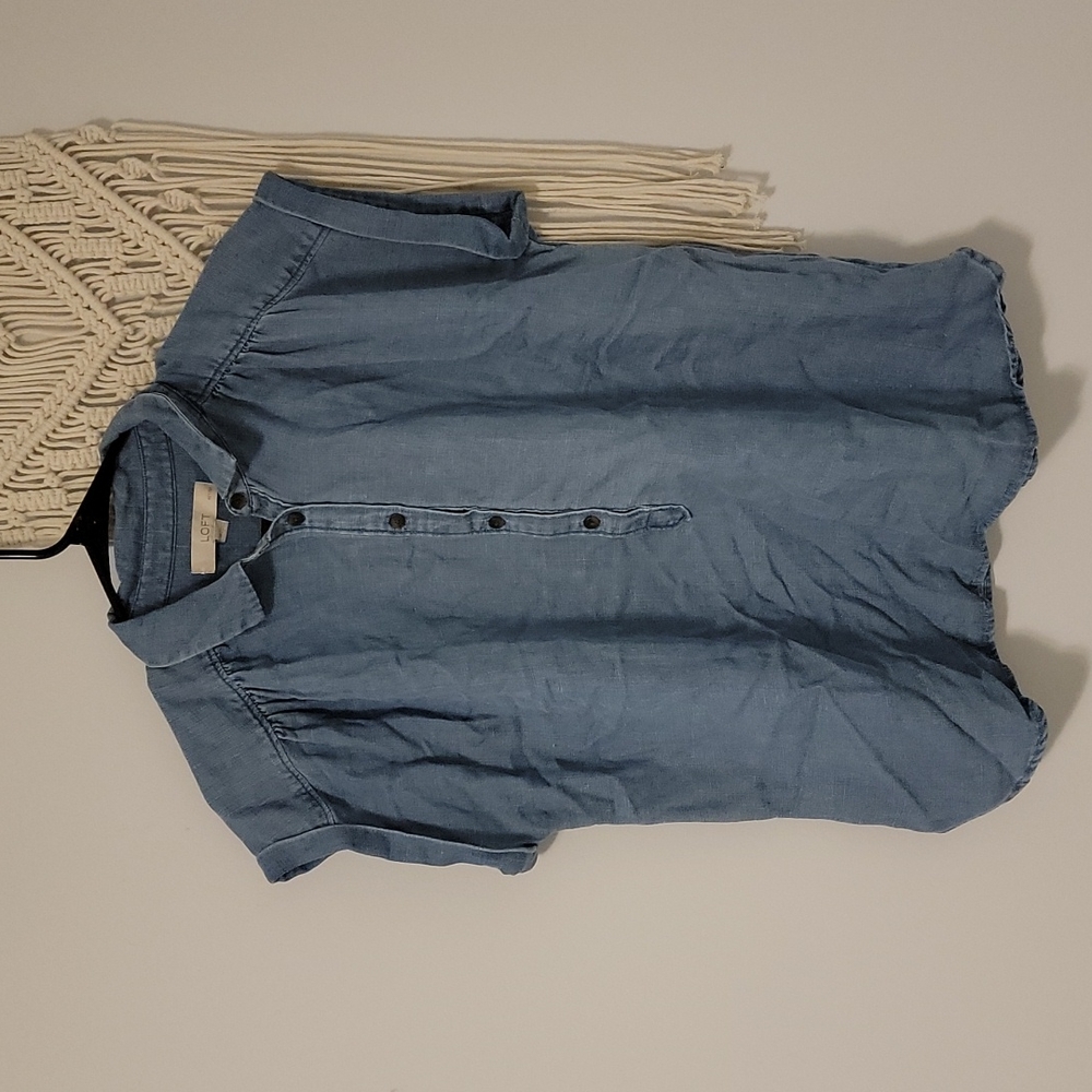 NWT LOFT Champray Dolman Henley